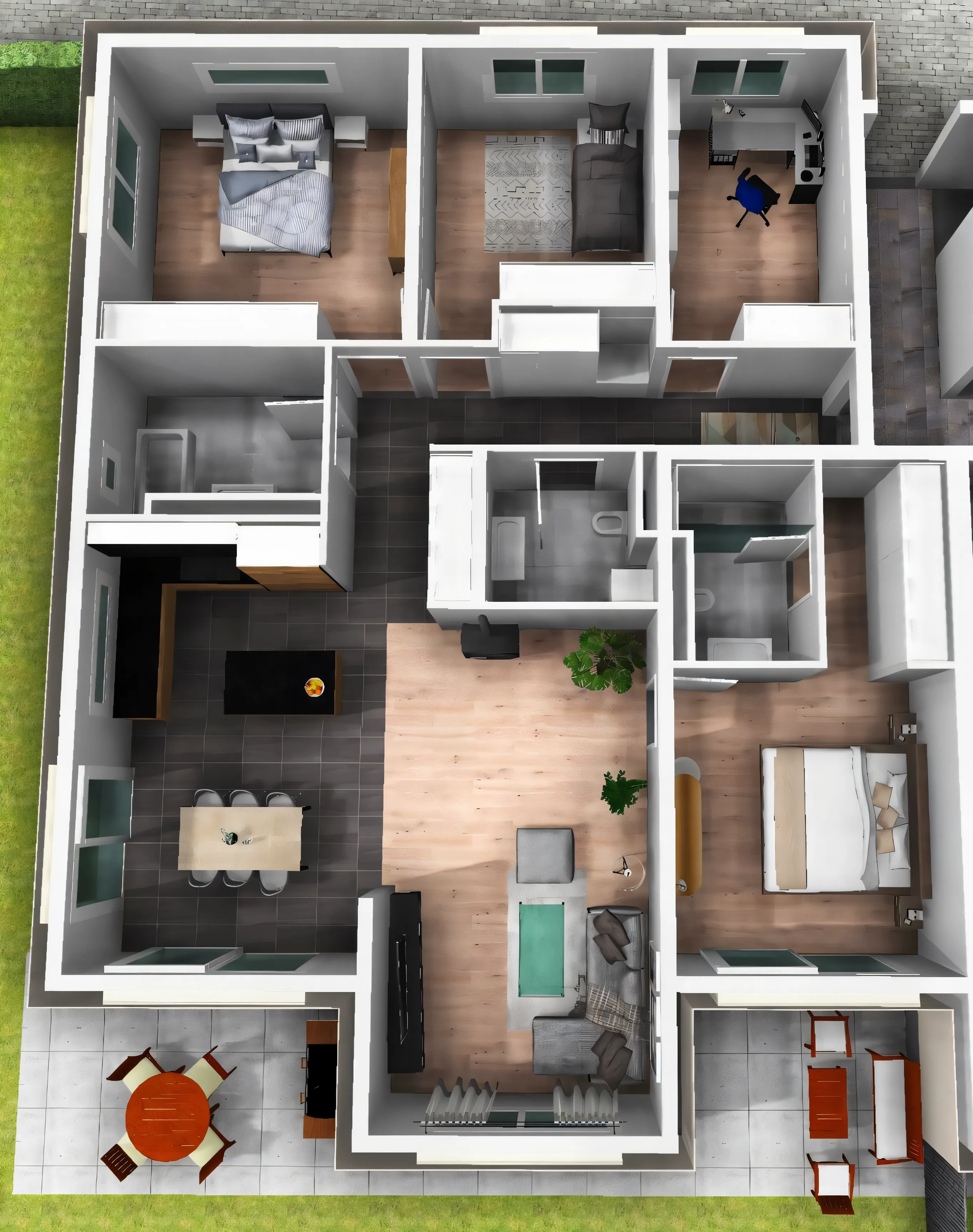 Plan du lot B01 selon les plans PPE